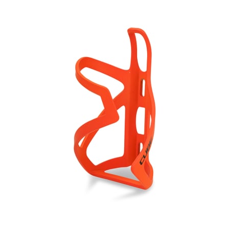 CUBE bottle cage HPP Sidecage matt orange'n'glossy black