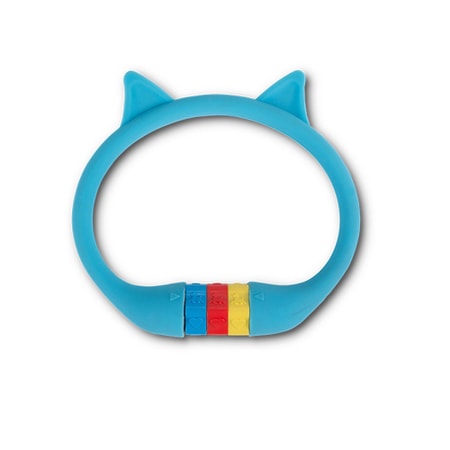 RFR Zahlenkabelschloss HPS "CAT" 10 x 350 mm blue