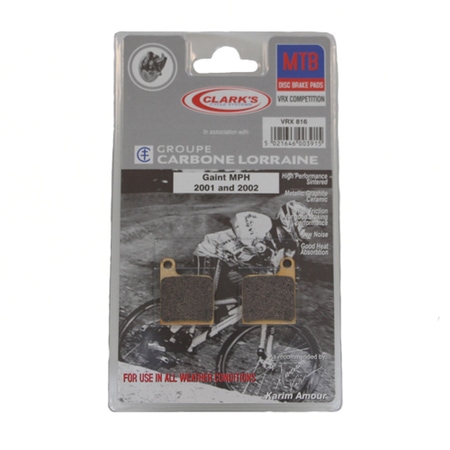 Clarks brake pads for Giant MPH 2001 and 2002 sintered