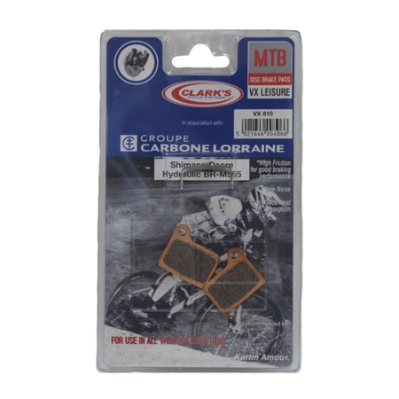 Clarks brake pad for Shimano Deore Hydraulic BR-M555 organic