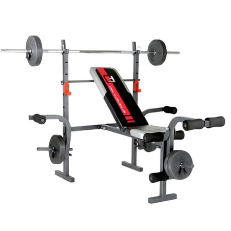 Hammer Bermuda weight bench incl. 25 kg weights