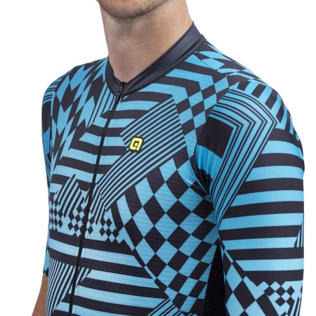 ALE Checker SS Jersey hellblau