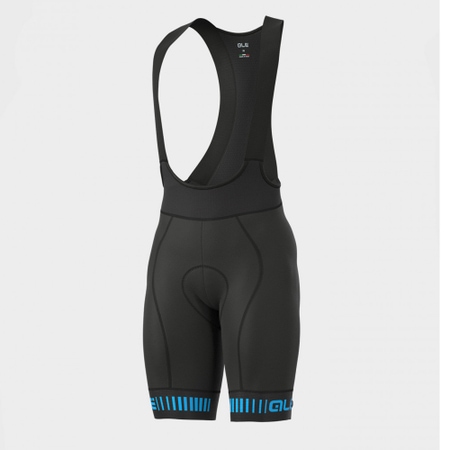 Ale Bibshorts Strada PR-R black cyan S