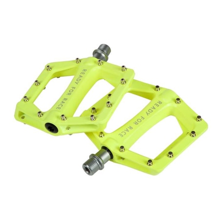 RFR pedals Flat CMPT neon yellow