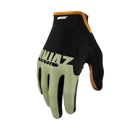 Ride Ninjaz Gloves PARA green/black