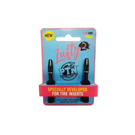 Pepi´s Tire Noodle Ventil-Set Lufty 2 47 mm schwarz