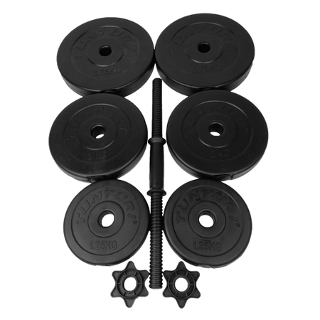 Tunturi vinyl dumbbell set 15 kg