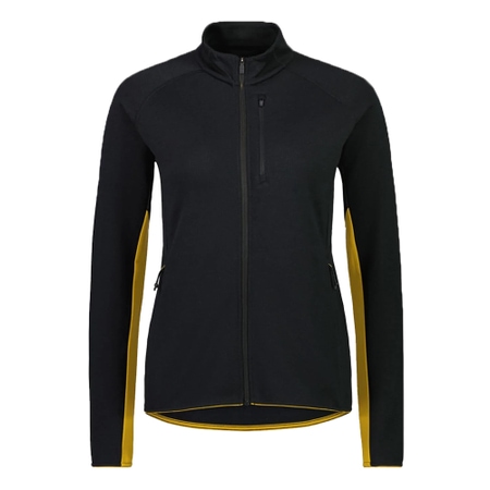 Mons Royale Approach Merino Shift Fleece Jacket black Wmns