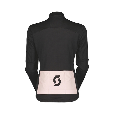 Scott Women's RC Warm Hybrid Jacket Windbreaker black/sweet pink