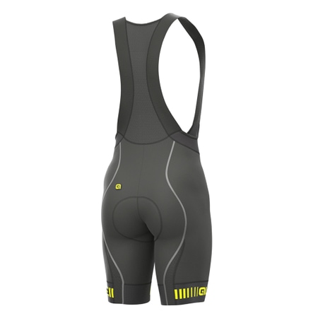 Ale Bibshorts Strada PR-R black fluo yellow