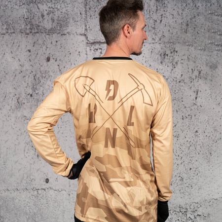 Riesel Design long sleeve jersey "banger" trail pig