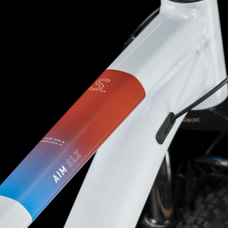 Cube Aim SLX white'n'blue'n'red 2023