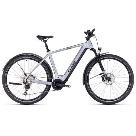 Cube Nuride Hybrid EXC 750 Allroad polarsilver´n´black 2024 - RH 54 cm