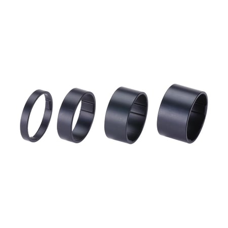 BBB LightSpace aluminium spacer superlight BHP-36 1 1/8", matt black