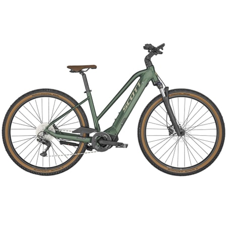 Scott Sub Cross eRide 10 Lady green / black / chrome 2024