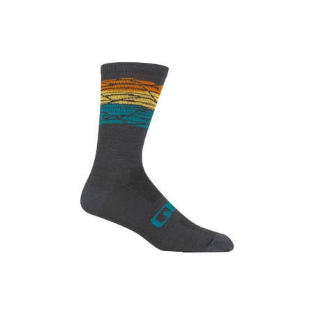 Giro socks Seasonal Merino Wool dark shadow horizon