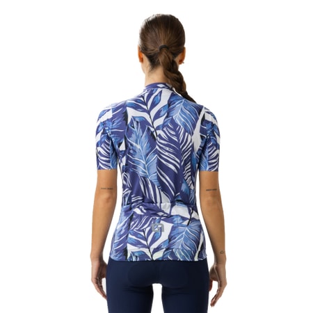 Ale SS Lady Jersey Leaf PR-S blue