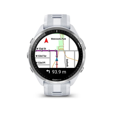 Garmin Forerunner 965 stone white/light grey