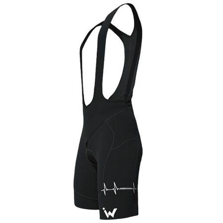 IW Cycling Wear Power Bib Short Black