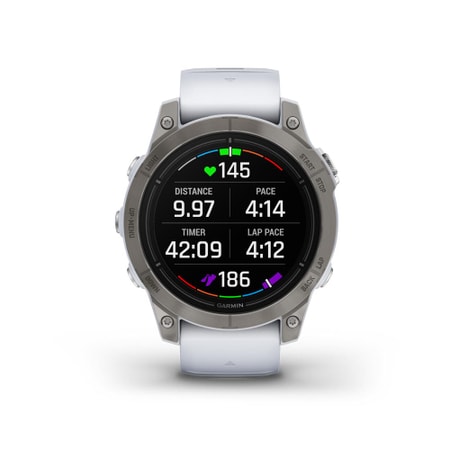 Garmin Epix PRO 47 mm - Sapphire stone white/titanium