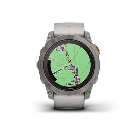 Garmin Fenix 7X PRO - Sapphire Solar nebelgrau/titanium