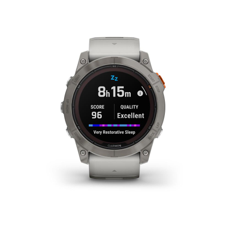 Garmin Fenix 7X PRO - Sapphire Solar fog grey/titanium