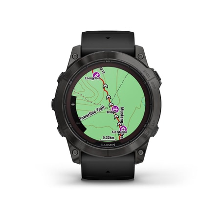 Garmin Fenix 7X PRO - Sapphire Solar schwarz/carbongrau