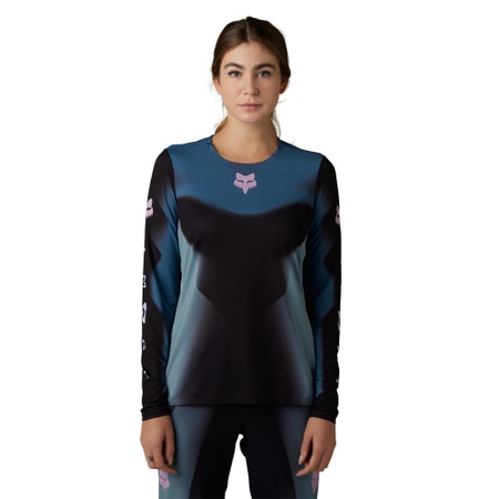 Fox Womens Flexair LS Jersey TS57 black