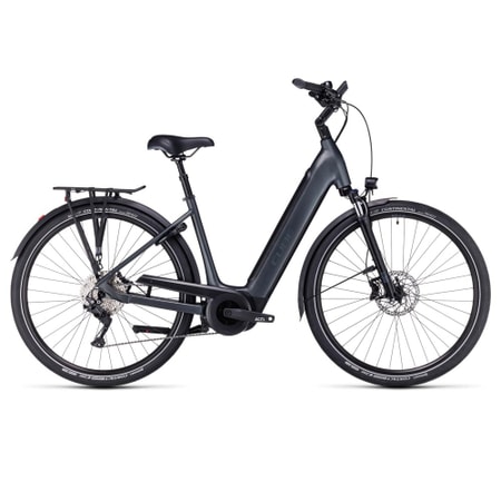 Cube Supreme Hybrid ONE 500 grey'n'grey 2024 Easy Entry - RH 50 cm Exhibition bike