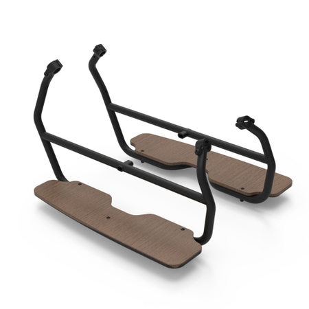 Cube Footboard set Longtail black