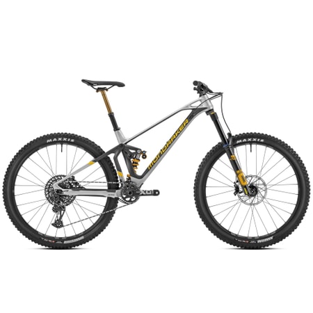 Mondraker Superfoxy Carbon RR racing silver 2023 - RH-L