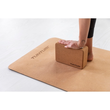 Tunturi Yoga Block Cork