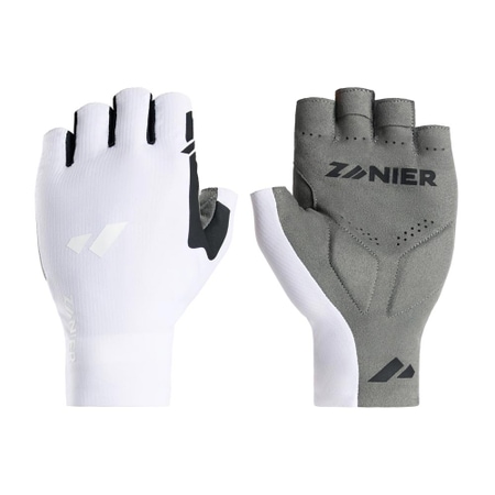 Zanier Gloves Race Pro weiss schwarz