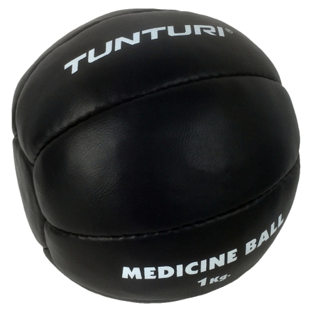 Tunturi medicine ball imitation leather black