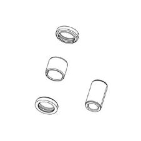 Rockshox damper bushing set 8x25.2 mm 3-piece