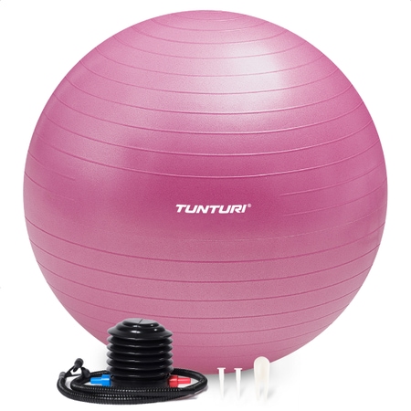 Tunturi Gymball purple anti burst