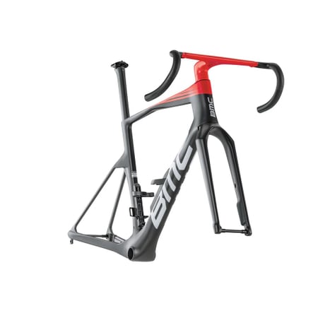 BMC Teammachine R01 Rahmen carbon white red - RH 56 cm