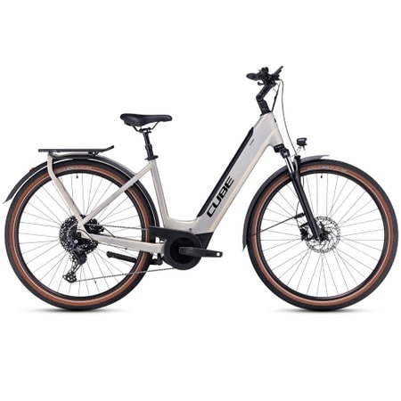 Cube Touring Hybrid Pro 625 pearlysilver´n´black 2024 Easy Entry