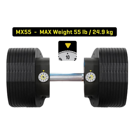 MX Select MX55 Dumbbells 4.5 - 24.9 KG KH