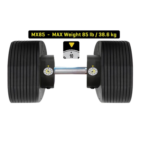 MX Select MX85 Dumbbells 5.6 - 38.6 KG KH