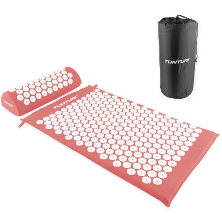 Tunturi acupressure mat and cushion, rose gold