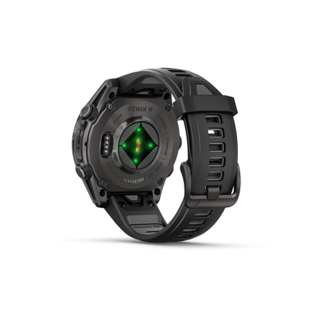 Garmin Fenix 8 Amoled Sapphire Schwarz/Carbongrau Titan - 51 mm