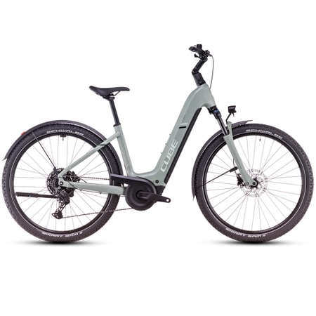 Cube Nuride Hybrid Pro Allroad pistachio'n'stonegrey 2025 Easy Entry