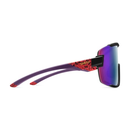 Smith Brille Wildcat matte wild child violet mirror