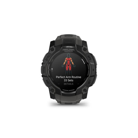 Garmin Instinct 3 AMOLED schwarz mit Silikon - 50 mm