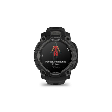 Garmin Instinct 3 AMOLED black with silicone - 45 mm