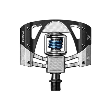 Crankbrothers Mallet 3 raw black/blue spring