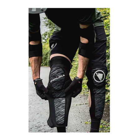 Endura Singletrack Shin Protectors II Black L-XL