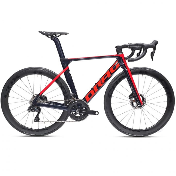 Drag Celerra DB G2 TE Dura-Ace Di2 blue red 2024 – RH-L