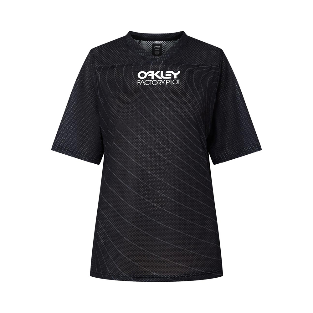 Oakley Women s Factory Pilot RC SS Jersey blackout